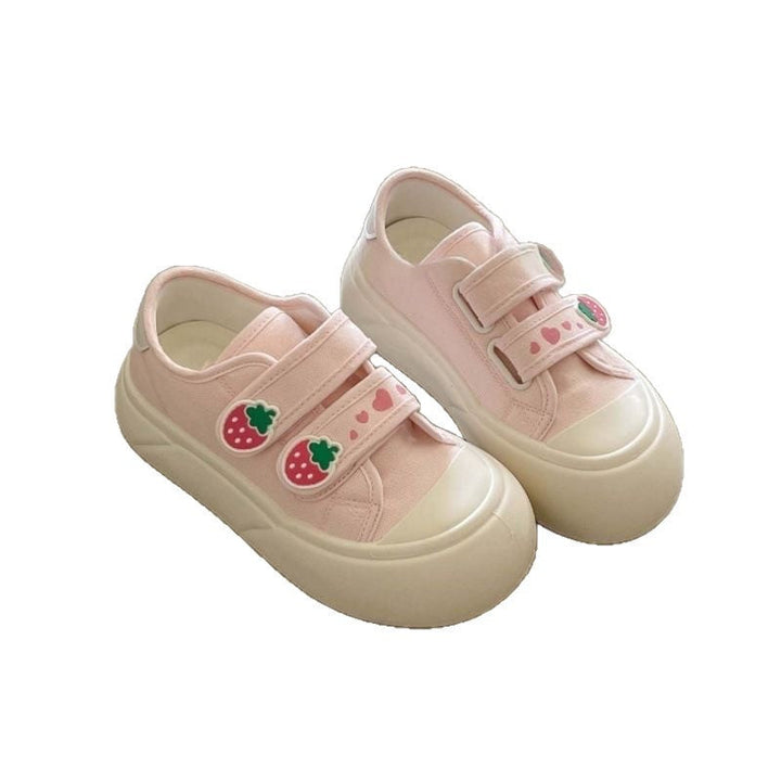 Women's sneakers with colored button details and flexible design Mune Fashion