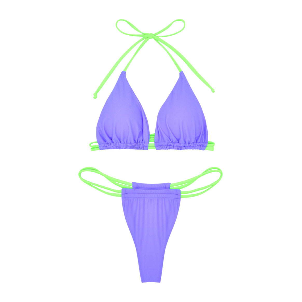 Women's Triangle Bikini with Adjustable Loop System Mune Fashion