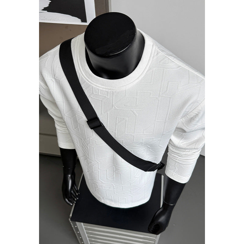 Men's Fashionable Sweatshirt with Innovative Design Mune Fashion