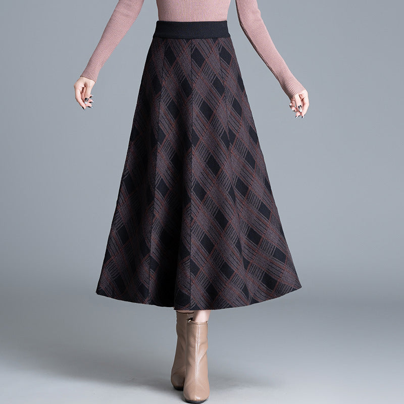 Ladies Elegant, pleated Maxi Skirt Mune Fashion