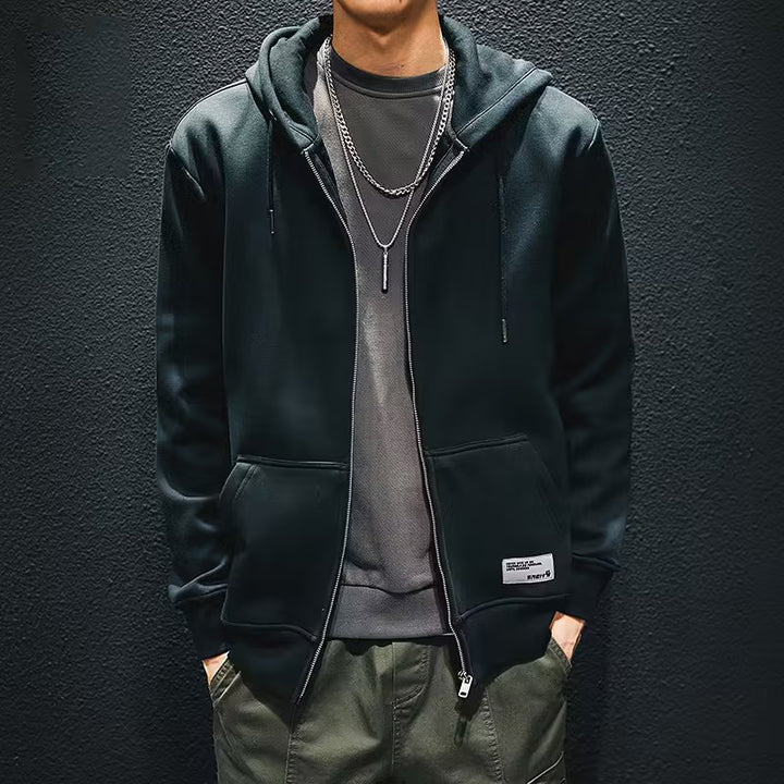 Men's Sporty Hooded Jacket Mune Fashion