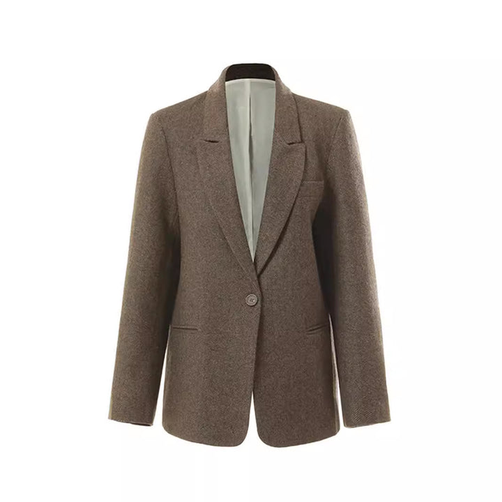 Ladies Elegant Wool Blazer Mune Fashion