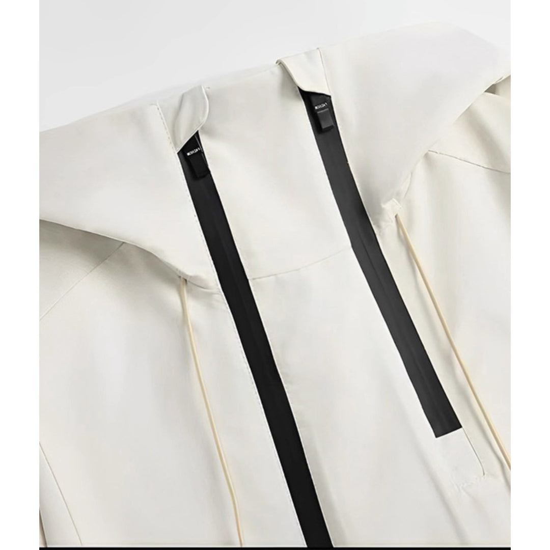Women's Stylish Transitional Jacket with High Collar Mune Fashion