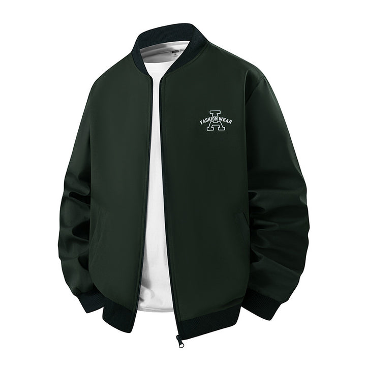 Men's Fashionable Bomber Jacket with Stylish Look Mune Fashion
