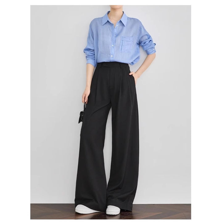 Women Elegant and Casual Wide Pants Drune