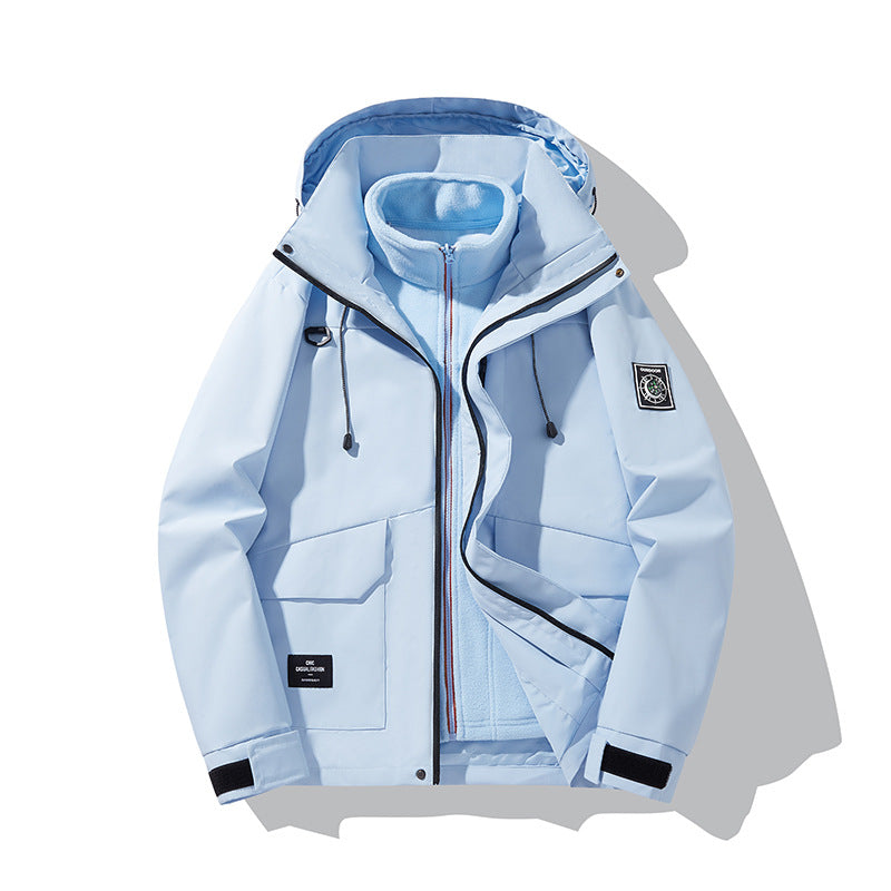 Men's Waterproof Outdoor Jacket with Hood Mune Fashion