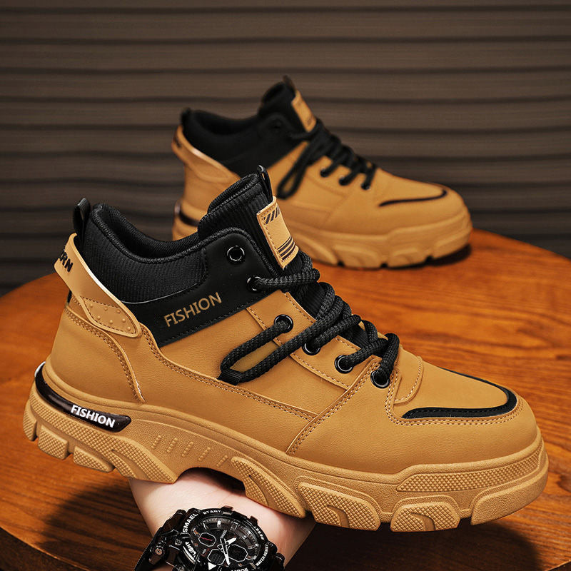 Women's High-Top Comfort Sneakers with Stable Sole Mune Fashion