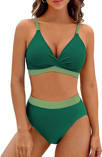 Ladies sporty high-waisted bikini Mune Fashion