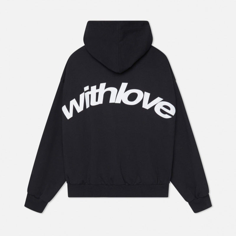 Unisex nan Oversized Hoodie with large back print and soft fleece interior Mune Fashion