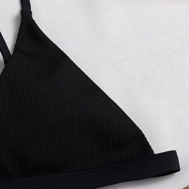 Women's Triangle Bikini Top with Adjustable Straps Mune Fashion