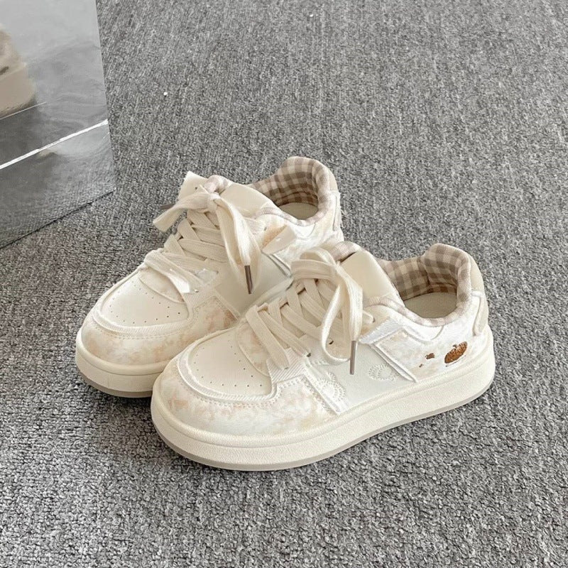 Women's Stylish Sneakers with Playful Animal Design and Comfortable Sole Mune Fashion