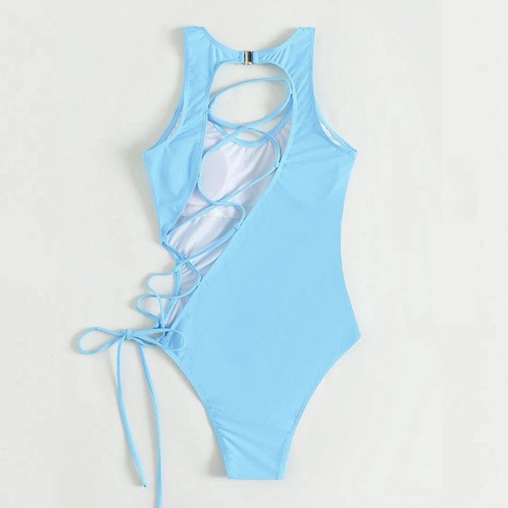 Women's one-piece swimsuit with sophisticated back design Mune Fashion