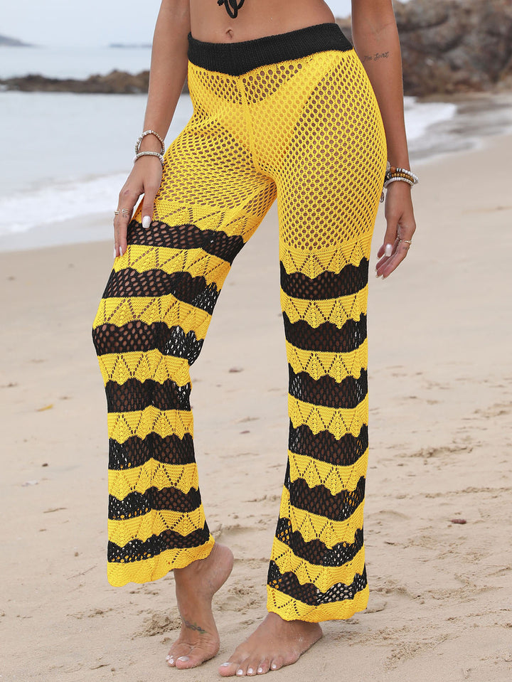Women's Crocheted Beach Pants Mune Fashion