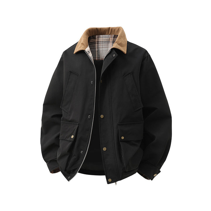 Men's Robust Work Jacket with Practical Pockets Mune Fashion