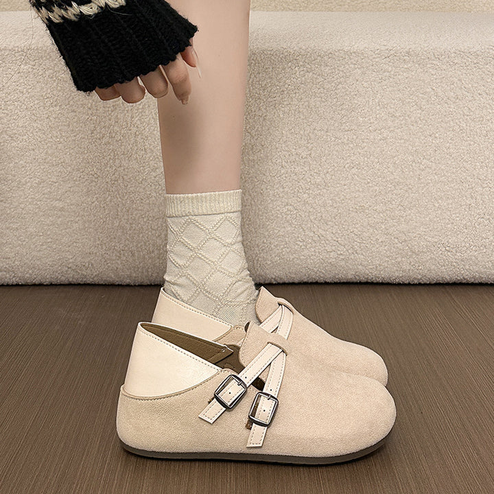 Women Comfortable Clogs with Double Strap Mune Fashion