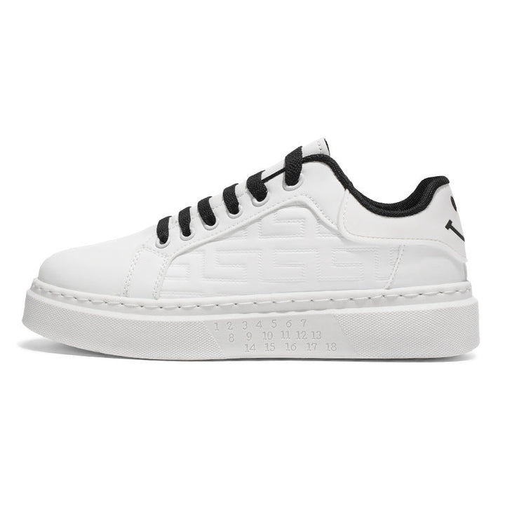 Women's fashionable sneakers with high-quality leather upper and trendy design Mune Fashion