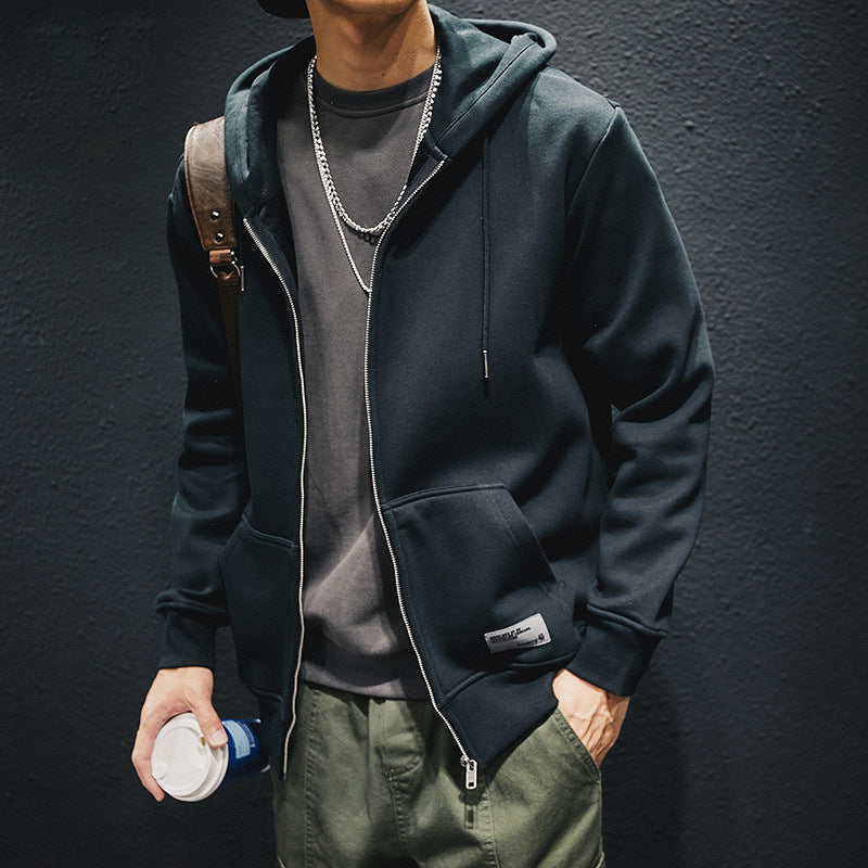 Men's Sporty Hooded Jacket Mune Fashion