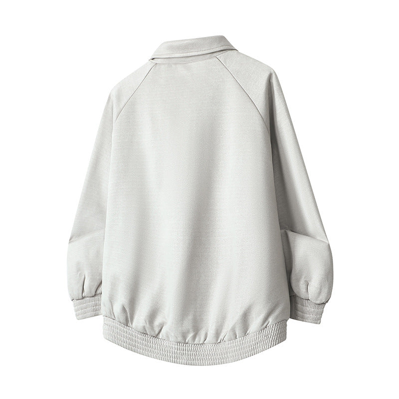 Men's stylish transitional jacket with practical snap button closure Mune Fashion