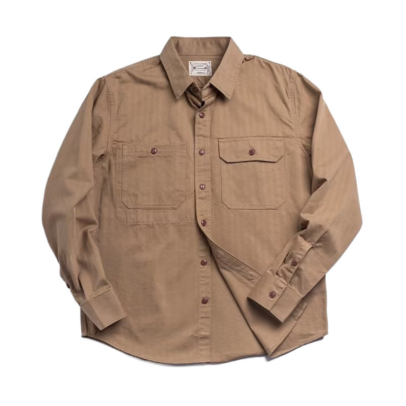 Men's Utility Shirt with Chest Pockets Mune Fashion