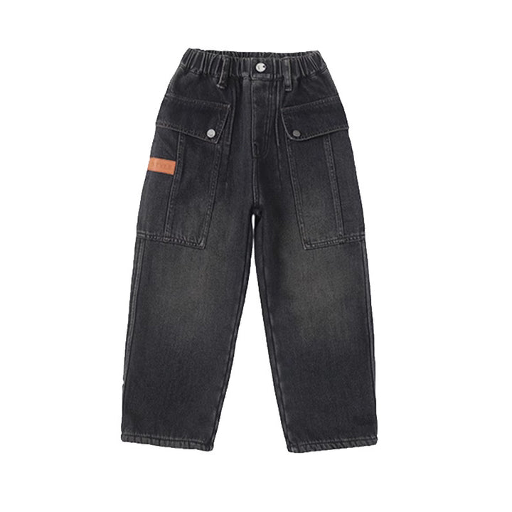 Women casual cargo jeans in oversized style Mune Fashion
