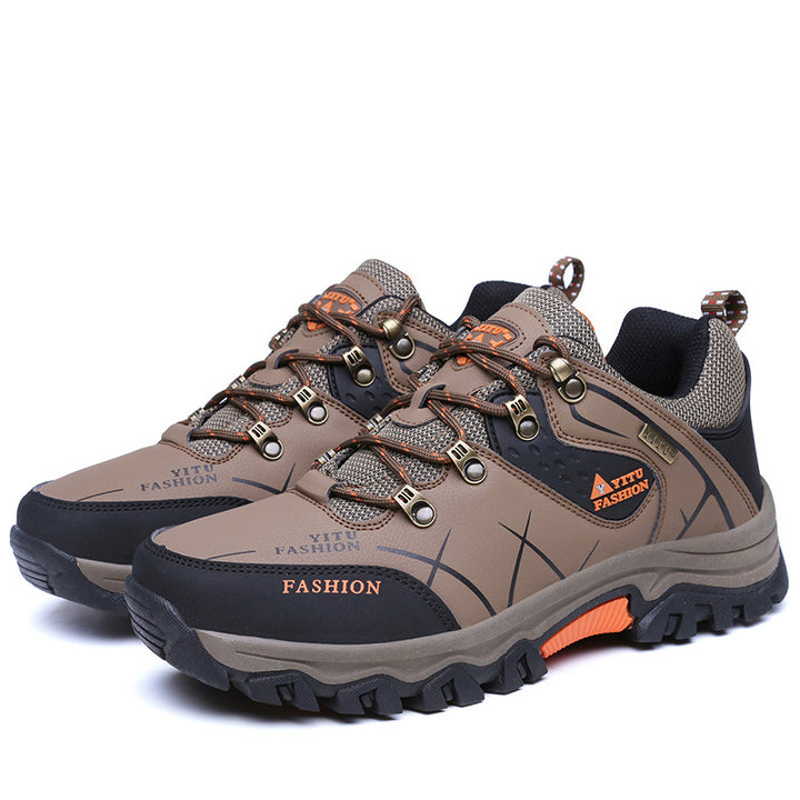 Men's Robust Trekking and Trail Sneakers with Profiled Grip Mune Fashion