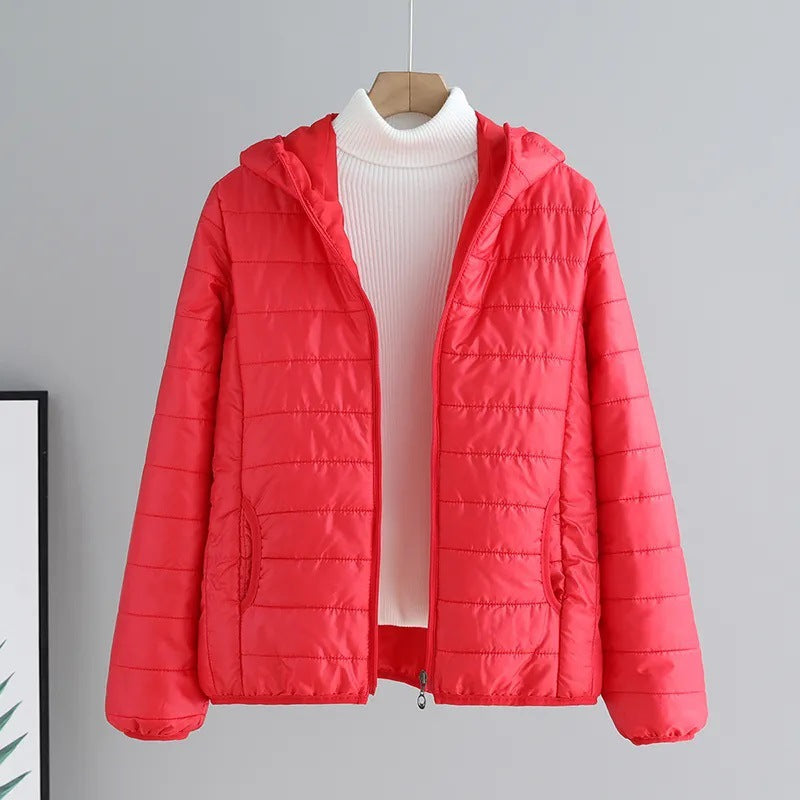 Women’s lightweight padded hoodie with thermal insulation Mune Fashion