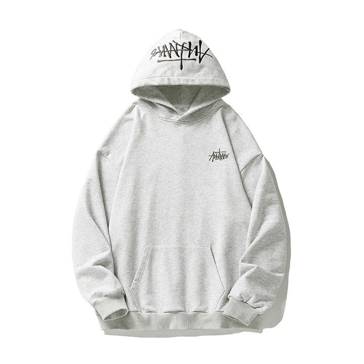 Unisex Oversize Hoodie with Kangaroo Pocket and Printed Hood Mune Fashion