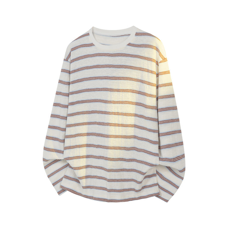Women Casual Striped Shirt Mune Fashion