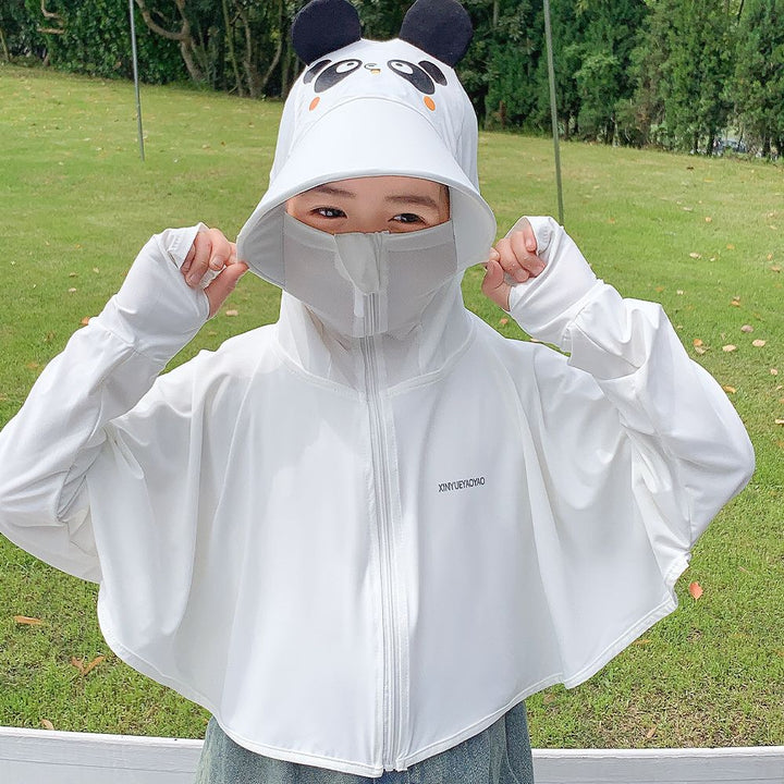 Girls multifunctional UV protection jacket with hood Mune Fashion
