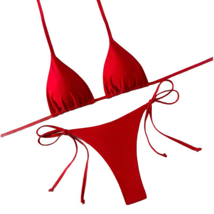 Women's Triangle Bikini with adjustable straps and slim bottoms Mune Fashion