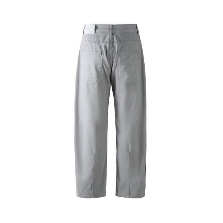Men's Casual Relaxed-Fit Jeans with Decorative Stitching and Knee Inserts Mune Fashion