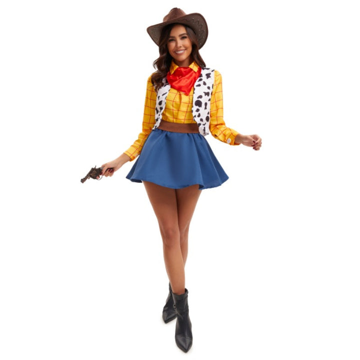 Girl Cowboy Costume Set Mune Fashion