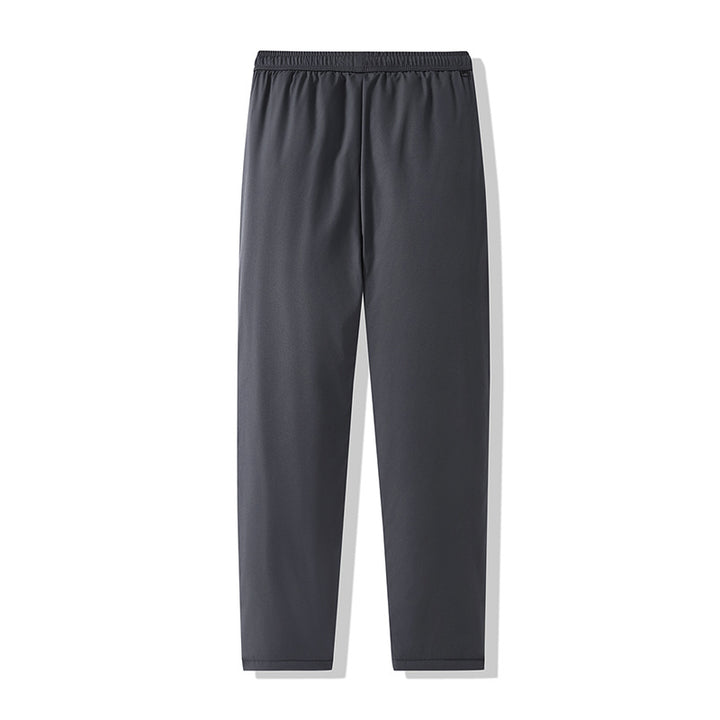 Men's Relaxed-Fit Jogging Pants with Elastic Waistband, Drawstring and Ribbed Cuffs Mune Fashion