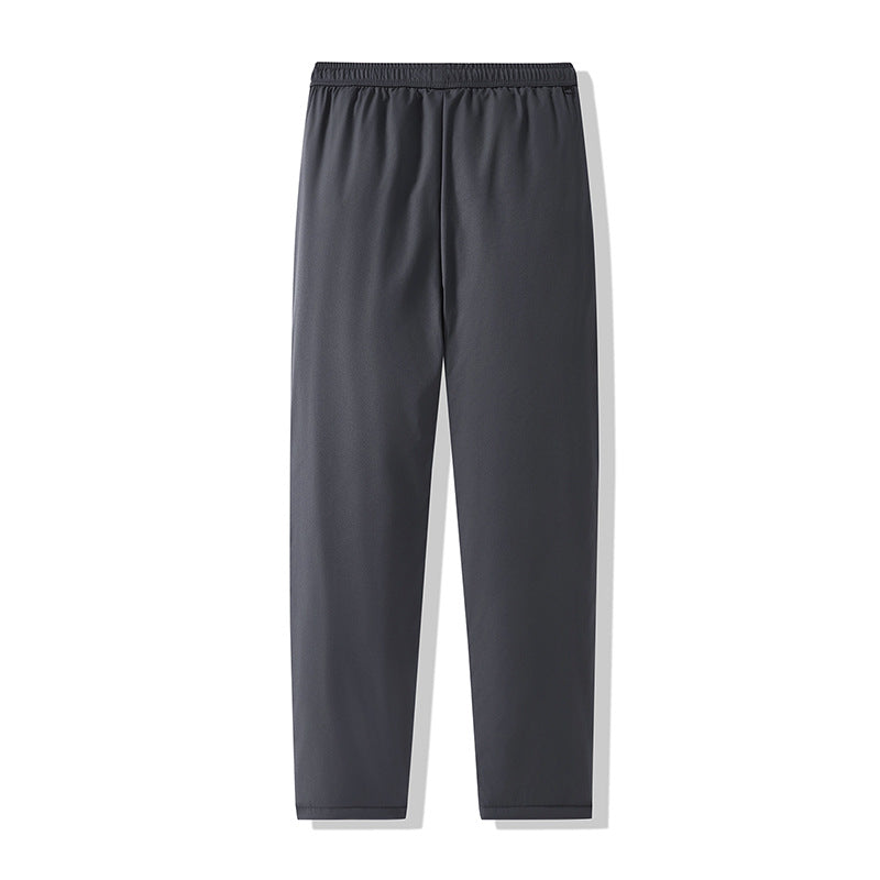Men's Relaxed-Fit Jogging Pants with Elastic Waistband, Drawstring and Ribbed Cuffs Mune Fashion