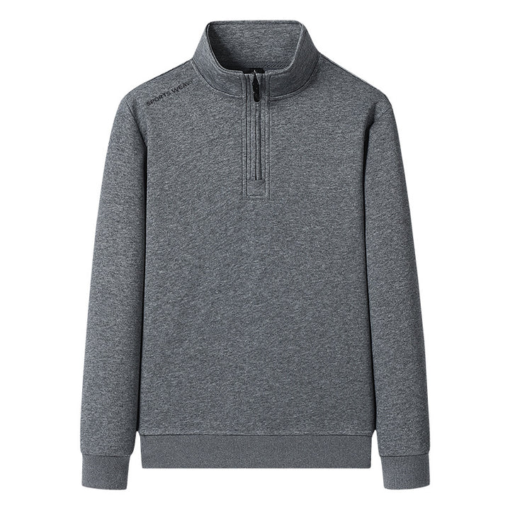Men's Sporty Stand-Up Collar Sweater Mune Fashion
