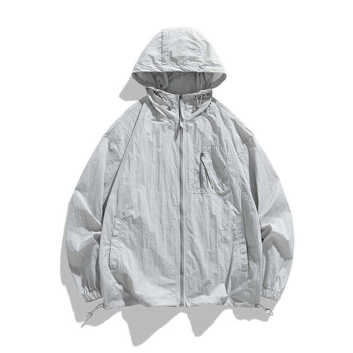 Men's Lightweight Windbreaker with Hood