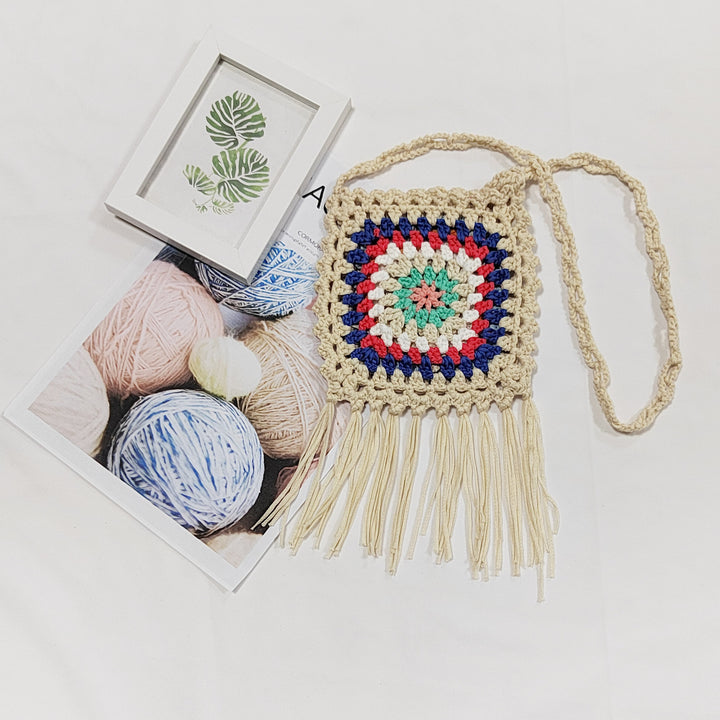 Women Handcrafted Crochet Bag Mune Fashion