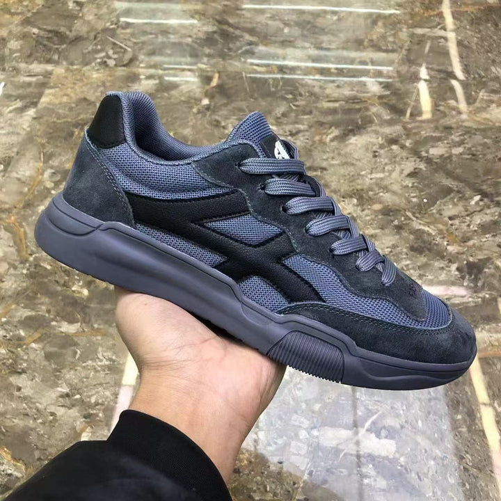 Men's Urban Casual Sneaker made of suede and mesh mix with ergonomic cushioning sole Mune Fashion