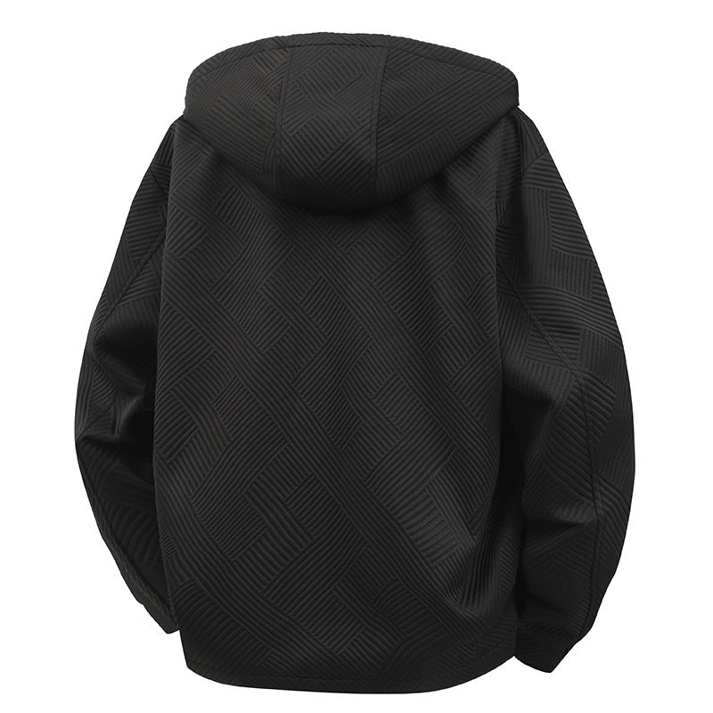 Men's fashionable and functional jacket with hood Mune Fashion