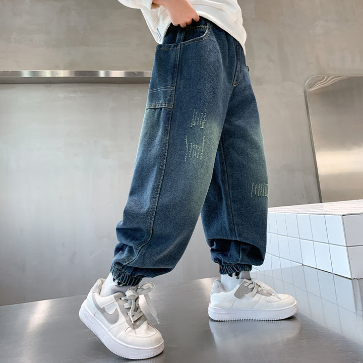 Unisex casual sweatpants with elastic waistband and deep pockets Mune Fashion