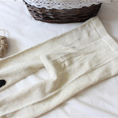 Girls Leggings with Cat Design Mune Fashion