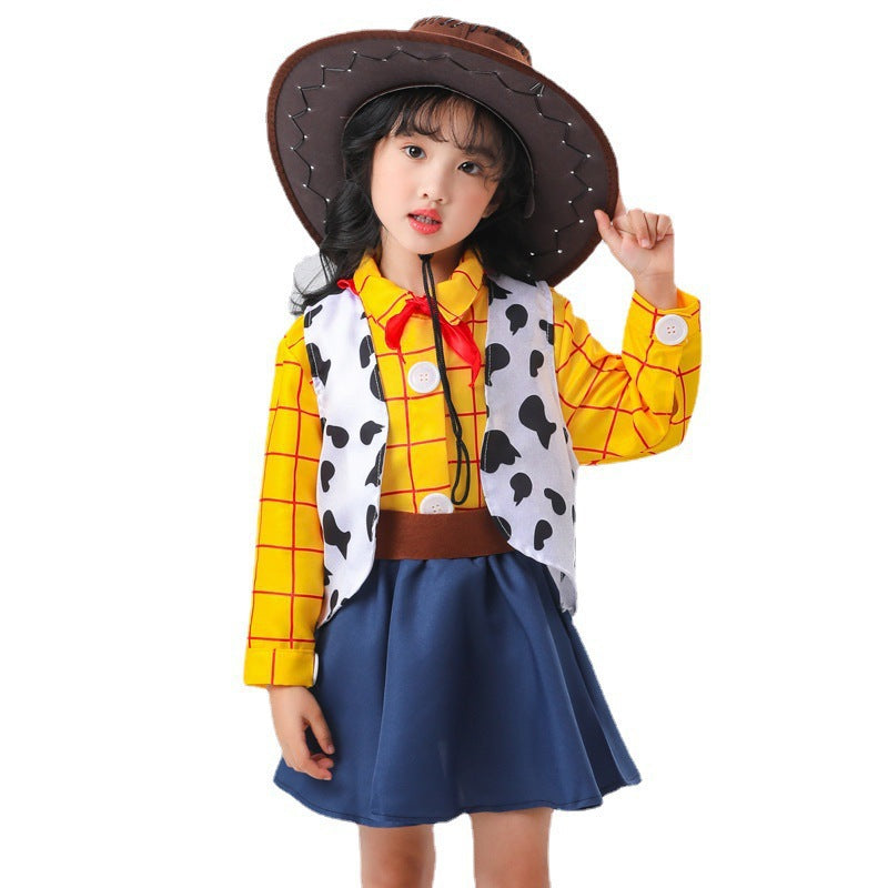 Girl Cowboy Costume Mune Fashion