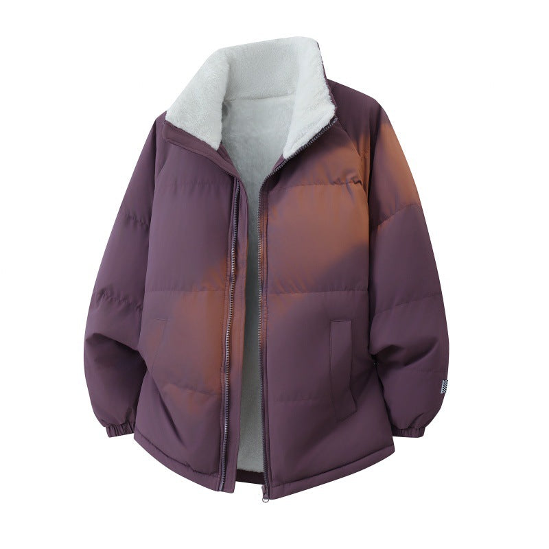 Ladies Stylish Quilted Jacket with Teddy Lining Mune Fashion
