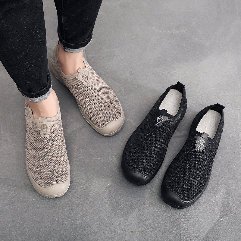 Women's breathable Slip-On Sneakers with elastic insert Mune Fashion