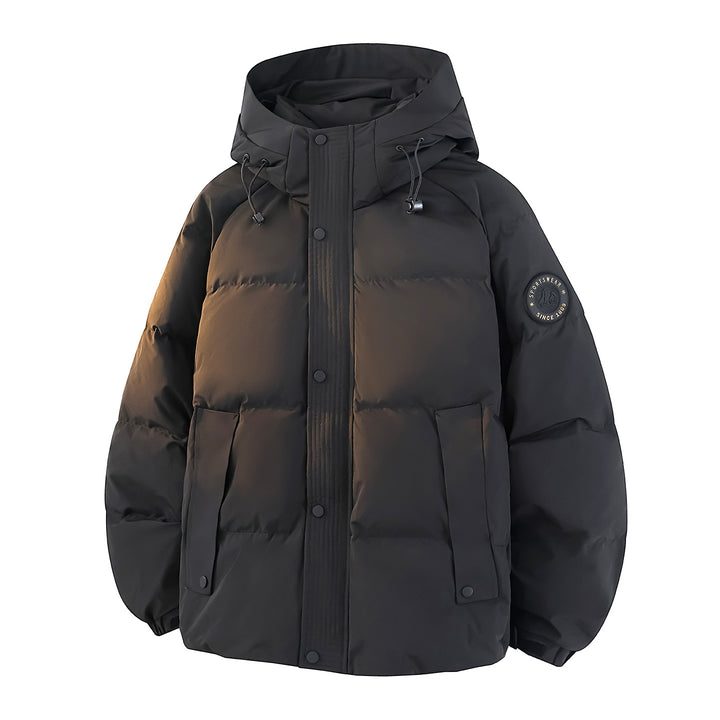 Women Warm Padded Jacket with High Collar Mune Fashion