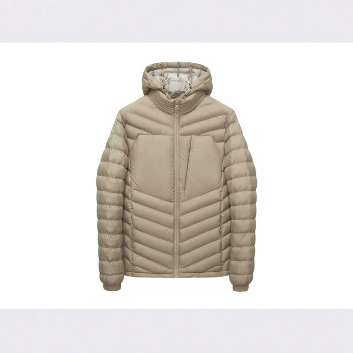 Men's Light and Insulated Hooded Jacket Mune Fashion