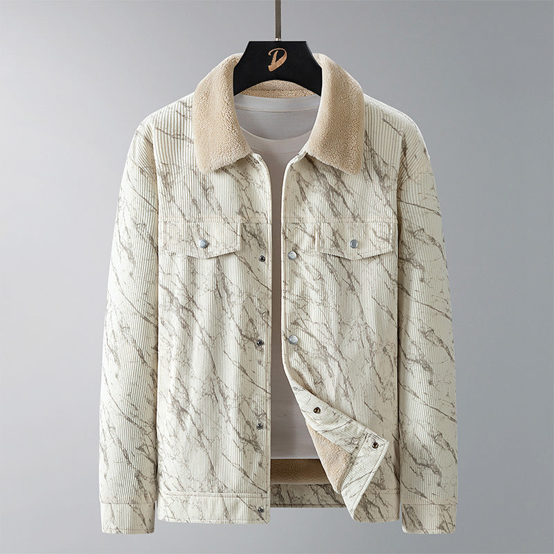 Men's Fashion Cord Jacket with Stylish Design Mune Fashion