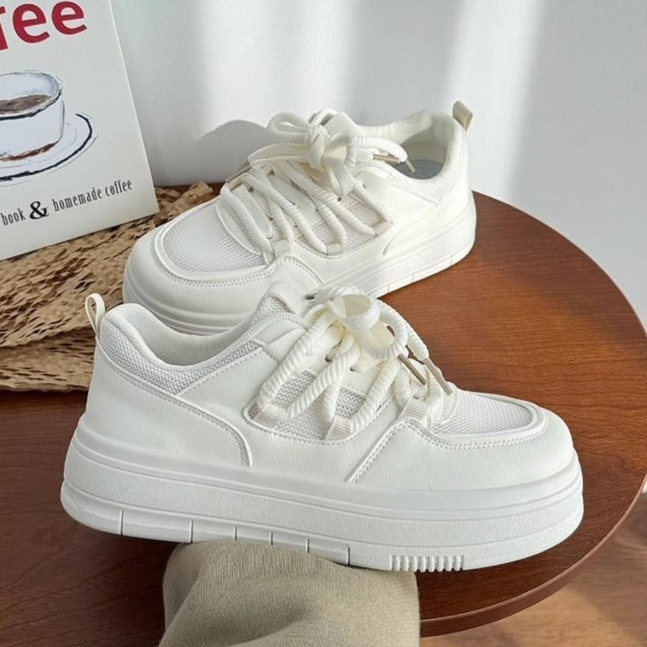 Women’s fashion sneakers with raised shaft and cushioning sole Mune Fashion