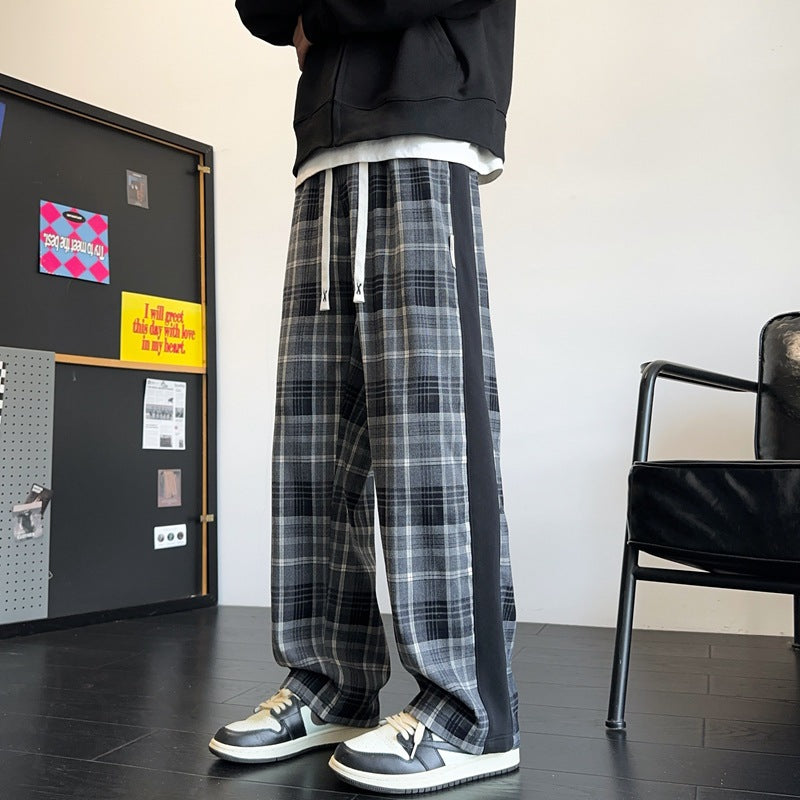 Men's Casual Checkered Pants