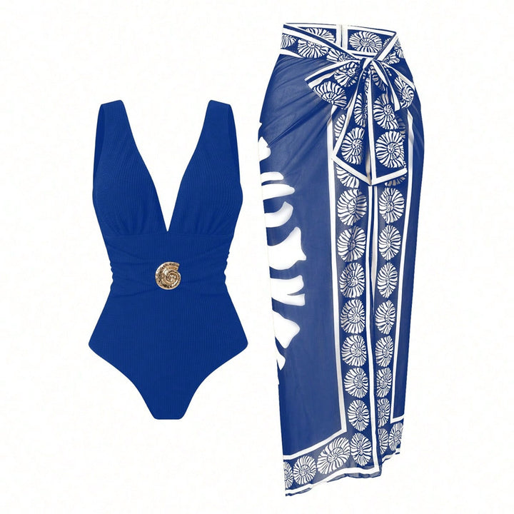 Women’s swimsuit with exclusive wrap skirt Mune Fashion